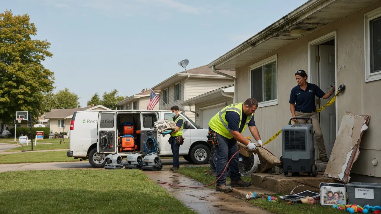 Water Damage Restoration in Bartlett, TX near me
